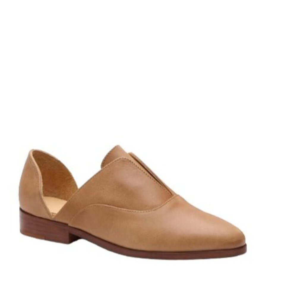 Nisolo Tan Leather Flats